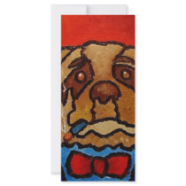 Butchie Dog by Piliero rack cards
