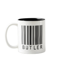 Butler Bar Code Mug