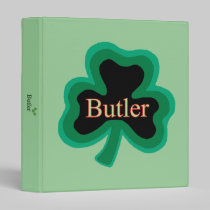 Butler Family Binder binders
