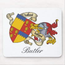 Butler Family Crest mousepads by coatsofarms Butler Family Crest mousepads