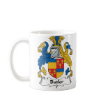 Butler Family Crest mugs