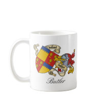 Butler Family Crest Coffee Mug