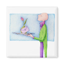 Butler Magnet by floatinglemons Butler Magnet