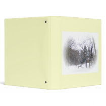 Butler Mansion Snowy Binder
