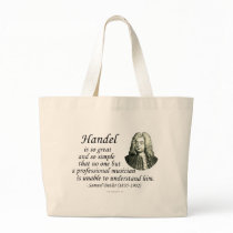 Butler on Handel Canvas Bag