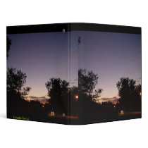 Butler Park in Kentucky Sunset Binder