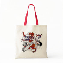 Butler Tartan Lion Canvas Bags