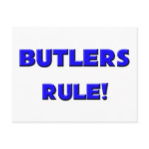 Butlers Rule! postcards by professions Butlers Rule! postcards