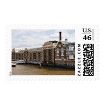 Butlers Wharf On The River Thames In London postage