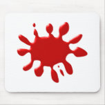 Butspritzer blood more splatter mouse pad