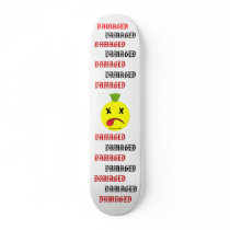 butstilloksmily face copy, DAMAGED, DAMAGED, DA... Skateboard Decks