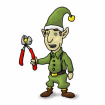 Butt Elf Cut Outs photo sculptures