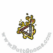 Butt Gnome Fleece Jacket embroidered shirts by cmfrew Butt Gnome Fleece Jacket embroidered shirts