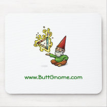Butt Gnome Mouse Pads mousepads by cmfrew Butt Gnome Mouse Pads mousepads