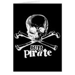 Butt Pirate Greeting Cards