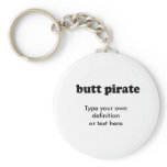 BUTT PIRATE KEY CHAIN