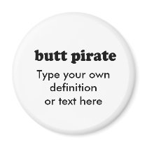 BUTT PIRATE MAGNETS