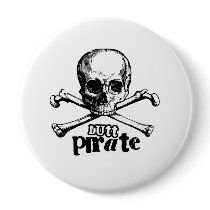 BUTT PIRATE T-SHIRT buttons by gay_pride BUTT PIRATE T-SHIRT buttons