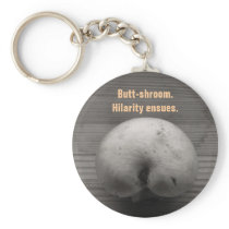 Butt-shroom Key Chain