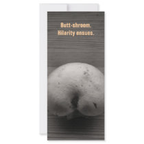 Butt-shroom rack cards