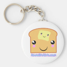 Butter and Toast Kawaii friends Key Chain