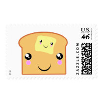 Butter and Toast Kawaii friends Stamps