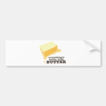 Butter Bumper Stickers