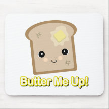 butter me up toast mouse mats