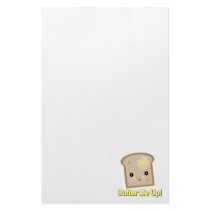 butter me up toast customized stationery