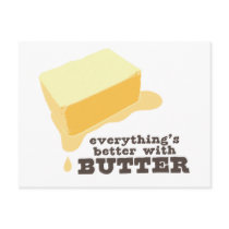 Butter Postcard
