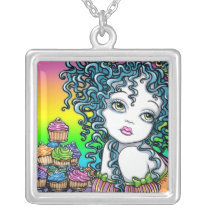 "Buttercup" Cup Cake Couture Fairy Necklace necklaces