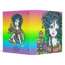 "Buttercup" Cup Cake Couture Rainbow Fairy Binder