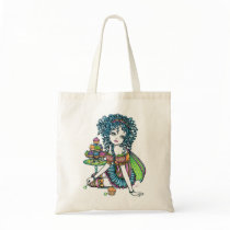 "Buttercup" Cup Cake Couture Rainbow Fairy Tote bags