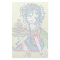 "Buttercup" Cup Cake Fairy Art Stationery by mykajelina "Buttercup" Cup Cake Fairy Art Stationery