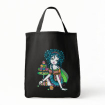 "Buttercup" Cup Cake Fairy Canvas Bag by mykajelina "Buttercup" Cup Cake Fairy Canvas Bag