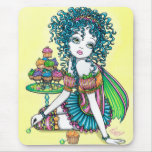 Buttercup Fairy Cup Cake Art Mouspad