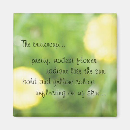 Buttercup Magnet