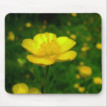 Buttercup Mouspad Yellow Flower Computer Decor mousepads
