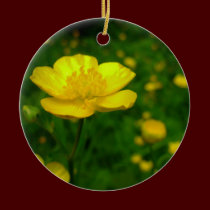 Buttercup Ornament Flowers Christmas Decoration ornaments