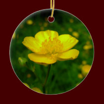 Buttercup Ornament Flowers Christmas Decoration ornaments