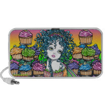 "Buttercup" Rainbow Cup Cake Fairy Speaker speakers