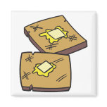buttered toast magnet