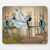 Butterfairy Ballet mousepads by wizardmarilyn Butterfairy Ballet mousepads