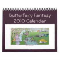 Butterfairy Fantasy 2010 Calendar