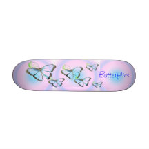 Butterfies Custom Skate Board