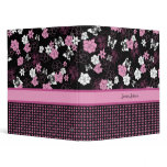 Butterflies and Flowers Avery Binder