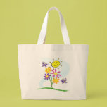 BUtterflies and Flowers-Bag bags