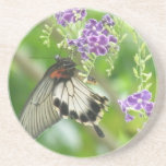 Butterflies and Flowers Coaster