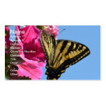 Butterflies and Flowers II Business Card Templates
