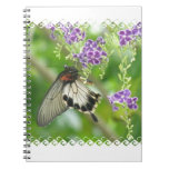 Butterflies and Flowers Notebook